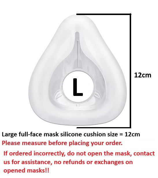 Cpap Full Face mask with Headgear (Large)