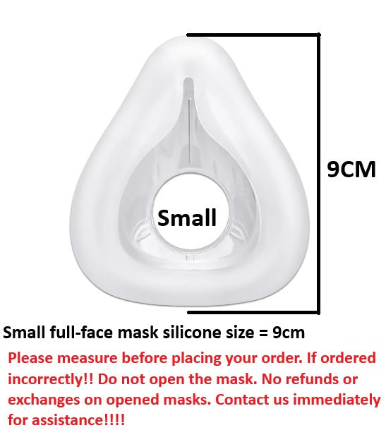 Cpap Full Face mask with Headgear (Small)